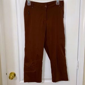 DKNY golf pants Brown Capri